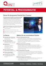 Flyer Potentialanalyse & Optimierung